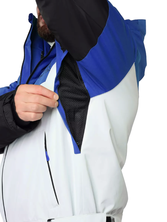 фото Комбинезон running sport m 8892 blue/black/white