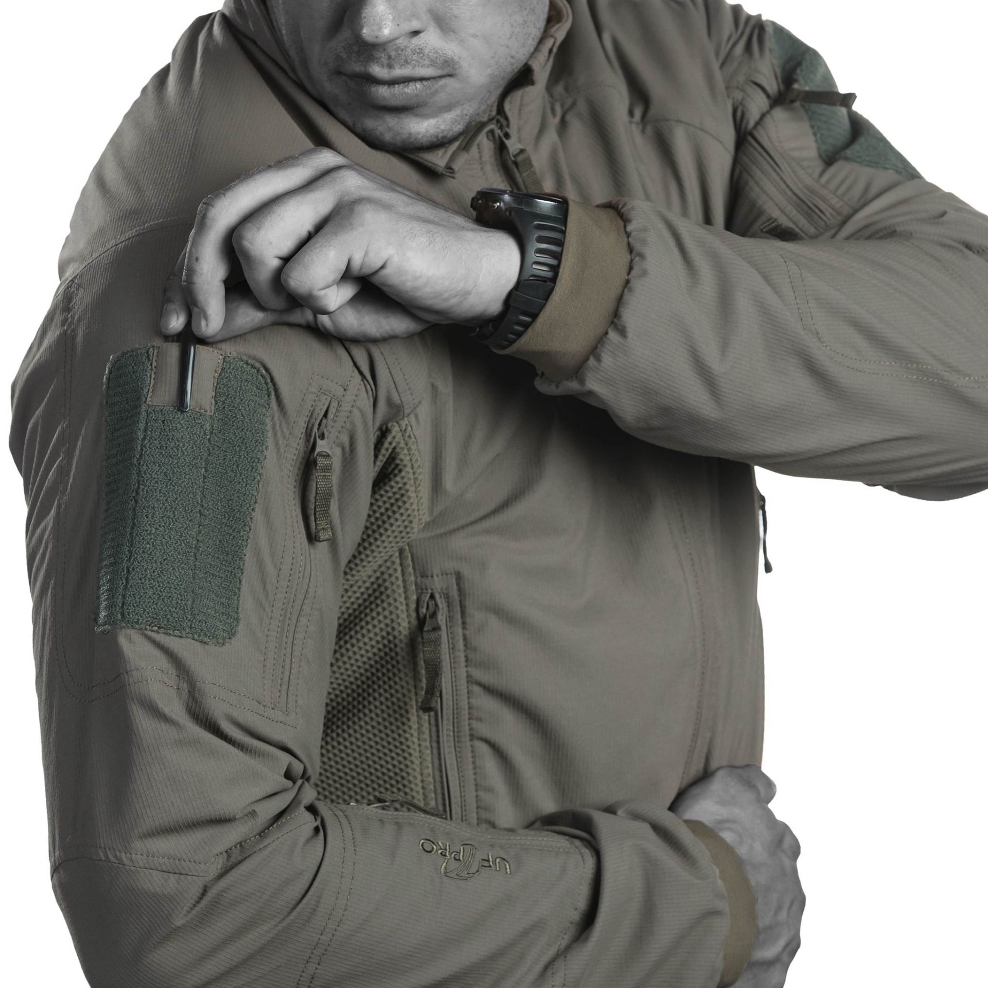 фото Тактическая куртка uf pro hunter fz gen. 2 softshell jacket brown grey