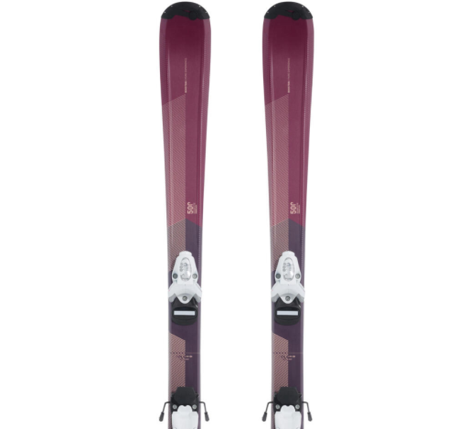 Горные лыжи с креплениями Wedze Boost 500 JR Purple + кр. Look Team 4, цвет фиолетовый 2425092 - фото 6