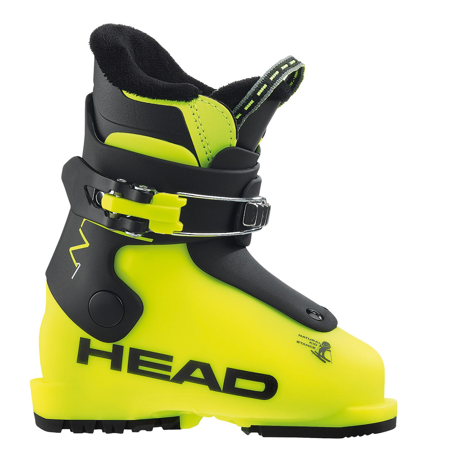 Ботинки горнолыжные Head 18-19 Z1 Yellow/Black
