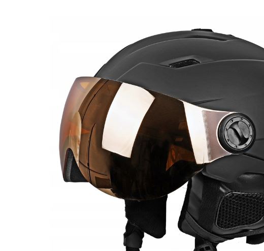 Шлем зимний Blizzard 22-23 Double Visor Black Matt Orange Lens, размер 56-59 см - фото 6