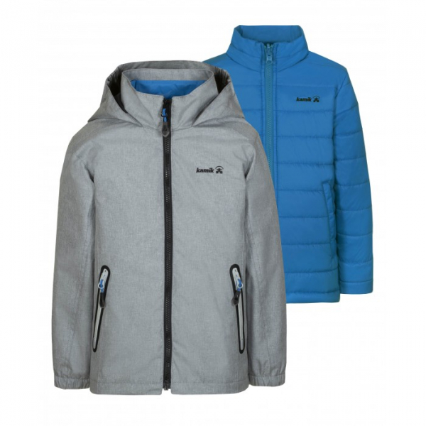Куртка Kamik KSB7033 Mix Sharkskin Grey 2490₽