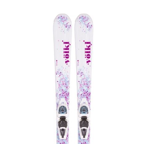 Горные лыжи с креплениями Volkl 15-16 Chica + кр. M 4.5 3-Motion Jr. Lady - фото 4