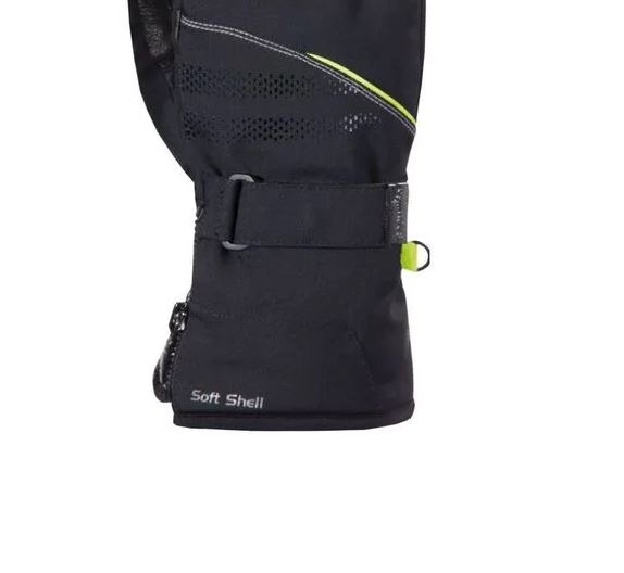 Перчатки Snowlife Noble GTX Glove M Black/Lime, размер 11 - фото 2