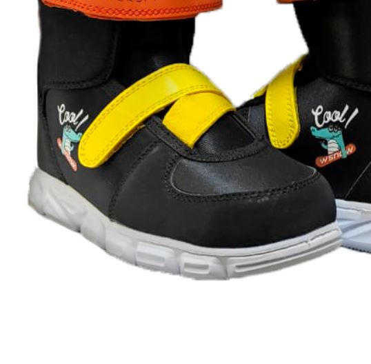 Ботинки сноубордические WS COOL KID Bk/Ye/Or, размер 33,0 EUR - фото 2