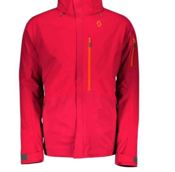 Куртка горнолыжная Scott Jacket Ultimate Drx Royal Red, цвет красный, размер S 261791 - фото 2