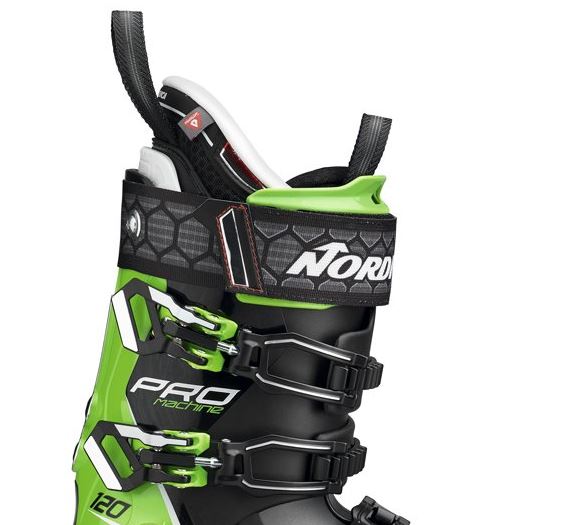 фото Ботинки горнолыжные nordica 19-20 pro machine 120 gw black/green