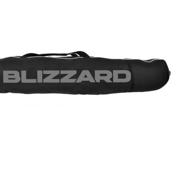 Чехол горнолыжный Blizzard Ski Bag Premium 2 Pair Black/Silver - фото 2