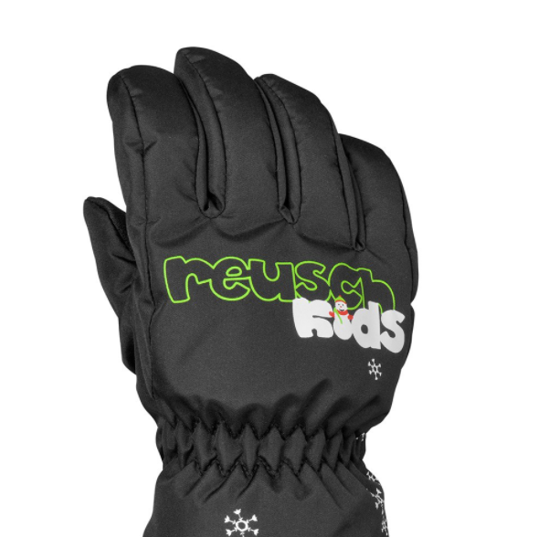 фото Перчатки reusch 17-18 kids black