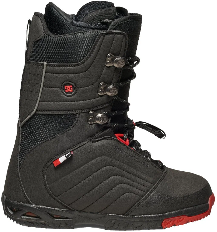 фото Ботинки сноубордические dc 16-17 m scendent black/red
