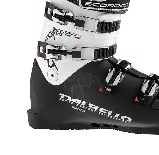 фото Ботинки горнолыжные dalbello 11-12 scorpion sr 110 white/black