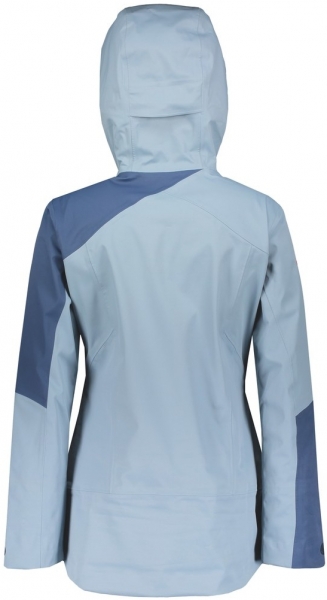 Куртка горнолыжная Scott Jacket W's Vertic 3L Blue Haze/Denim Blue, цвет синий-голубой, размер S 267508 - фото 2