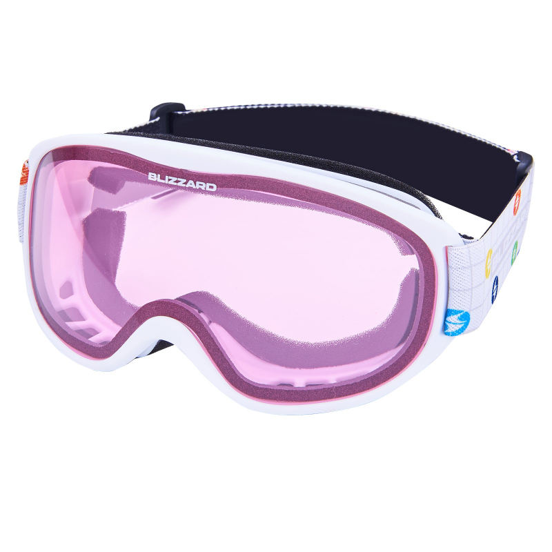 Маска Blizzard 929 Dao White Shiny/Rosa очки для плавания юниорские sportex e39664 сине белый