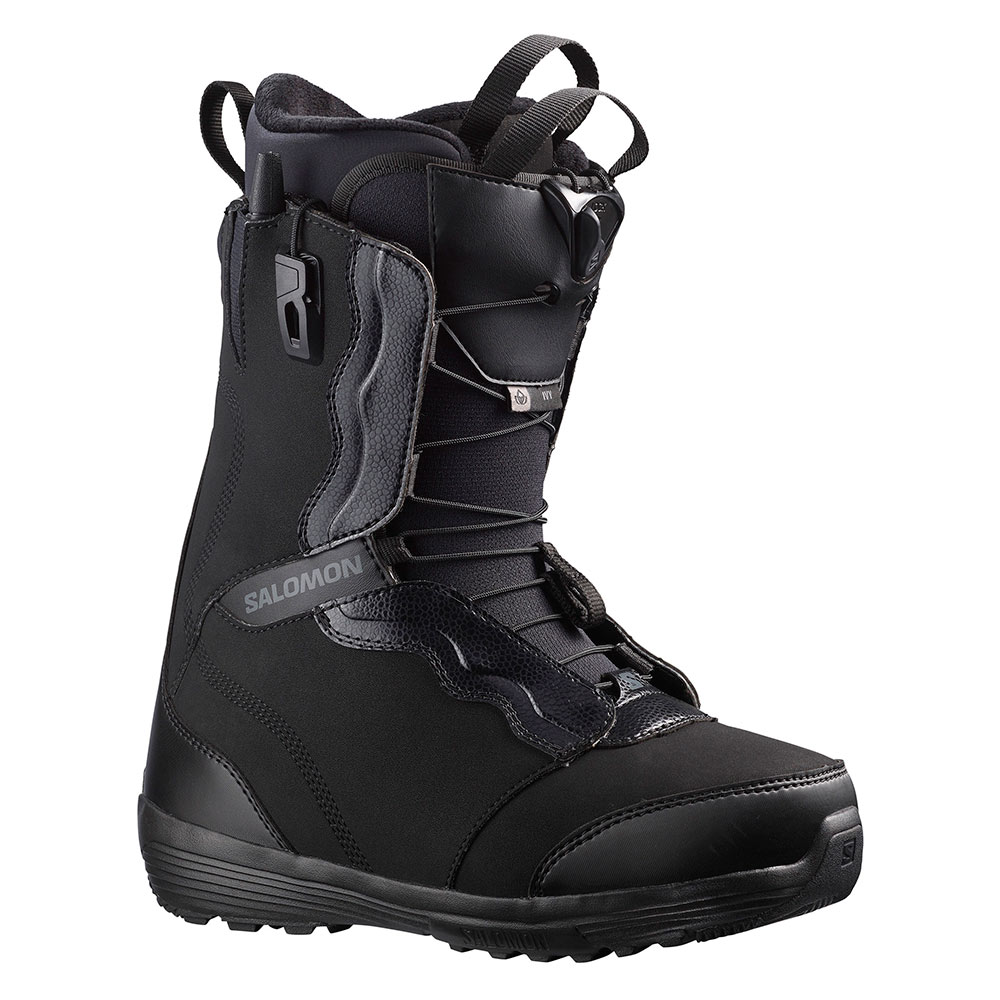 Ботинки сноубордические Salomon 23-24 Ivy Black/Black/Asphalt