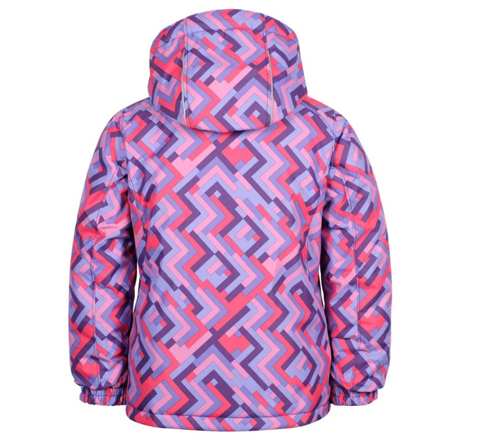 Куртка горнолыжная Kamik Tessie Grid Grape, цвет разноцветный, размер 116 см KWG6856 - фото 2