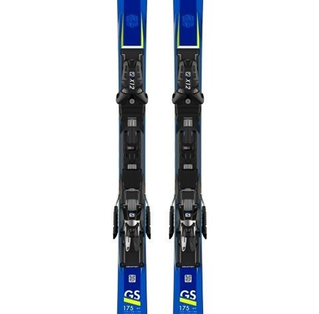 Горные лыжи с креплениями Salomon 19-20 X S/Race Rush GS + кр. X12 TL GW W BR (4081740002), цвет синий L40849100 - фото 5