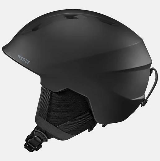 Шлем зимний Wedze H-PST 500 Black, цвет черный, размер L (59-62 см) 2744255 - фото 1