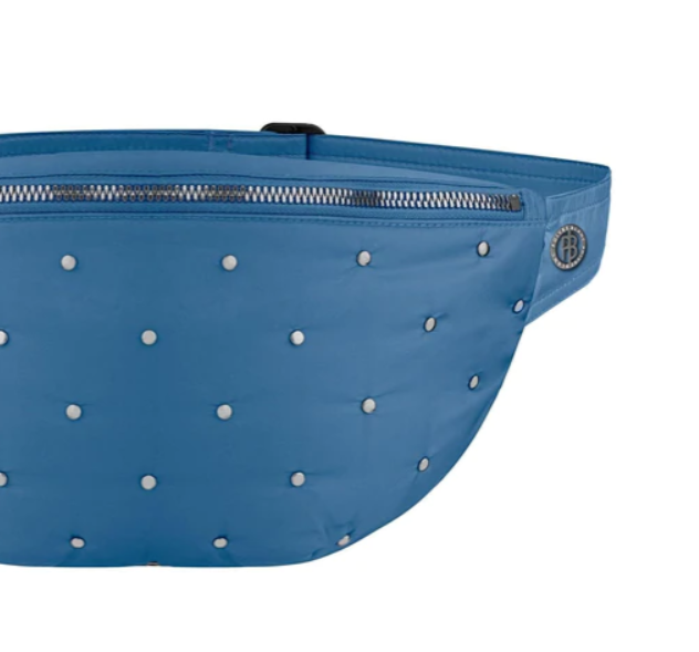 Поясная сумка Poiver Blanc Waist Bag Rivet Twiling Blue, цвет тёмно-синий W20-9095-279675 - фото 2