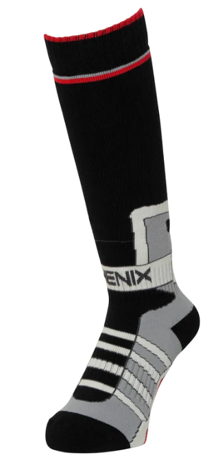 Носки горнолыжные Phenix Retro Future Ski Touring Socks Jr BlackRed 1791₽