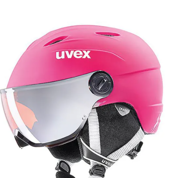 Шлем зимний Uvex Visor Pro Pink Mat Jr, цвет розовый, размер 54-56 см 5661919005 - фото 4
