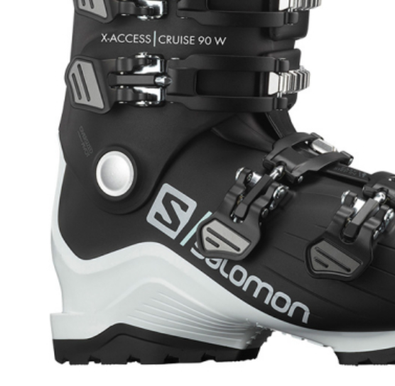 Ботинки горнолыжные Salomon 20-21 X Access 90W Cruise Black/White, цвет черный, размер 23,0/23,5 см L41206200 - фото 4