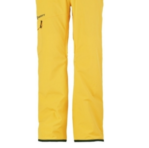 Штаны горнолыжные Scott Pant Terrain Dryo Citrus Yellow, цвет желтый, размер XL 244285 - фото 2