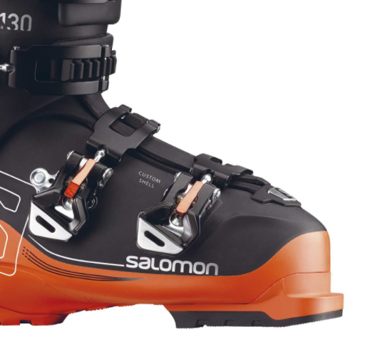 Ботинки горнолыжные Salomon 17-18 X Pro 130 Black/Orange, цвет черный, размер 25,0 см L39152000 - фото 5