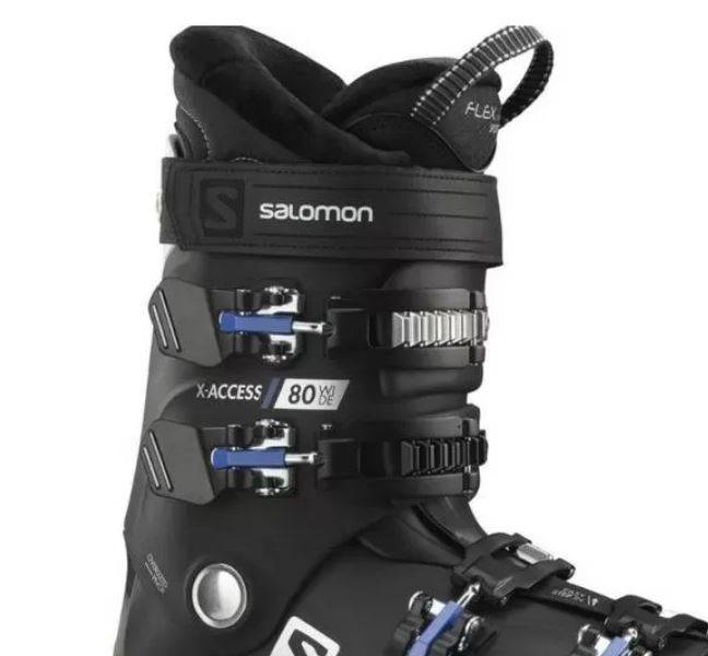 Ботинки горнолыжные Salomon 22-23 X Access 80 Wide Black/White, размер 27,0/27,5 см - фото 4