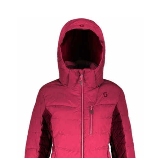 Куртка горнолыжная Scott Jacket W's Ultimate Down Ruby Red/Mahogany Red, цвет розовый, размер L 261812 - фото 5