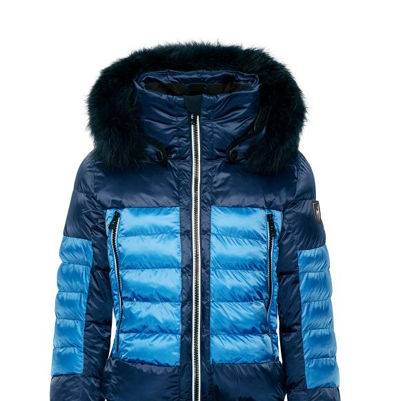 Куртка горнолыжная Toni Sailer 19-20 Muriel Splendid Fur New Blue, цвет тёмно-синий, размер 36 292102DF - фото 3