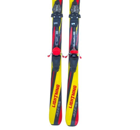 Горные лыжи с креплениями Lightning Xwing All Mountain 72 Black/Yellow + кр. Snoway SX 10