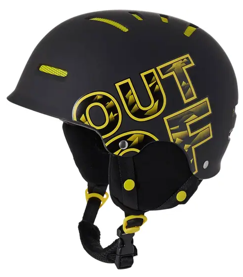 Шлем зимний Out Of Wipeout Black/Yellow