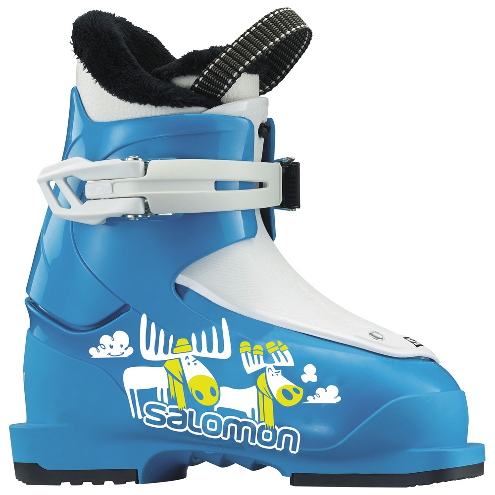 Ботинки горнолыжные Salomon 16-17 T1 Blue/White ботинки горнолыжные salomon 19 20 s race 65 race blue acid green