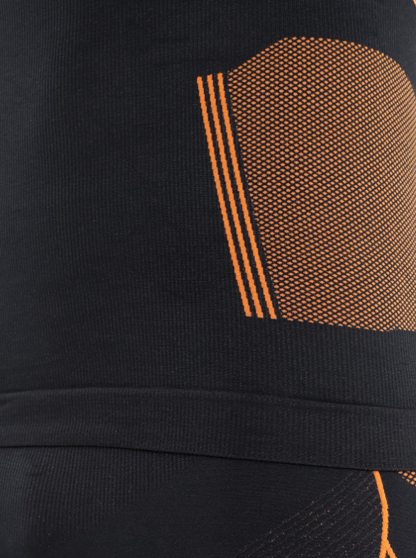Комплект термобелья Viking Bruno Men Black/Orange, цвет черный-оранжевый, размер XL 500181512 - фото 4