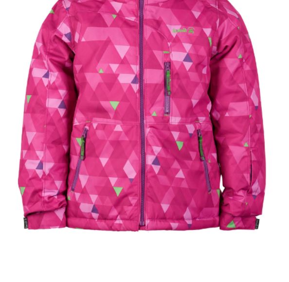Куртка горнолыжная Kamik Aria Freefall Pink/Peppermint, цвет розовый, размер 128 см KWG6617 - фото 4