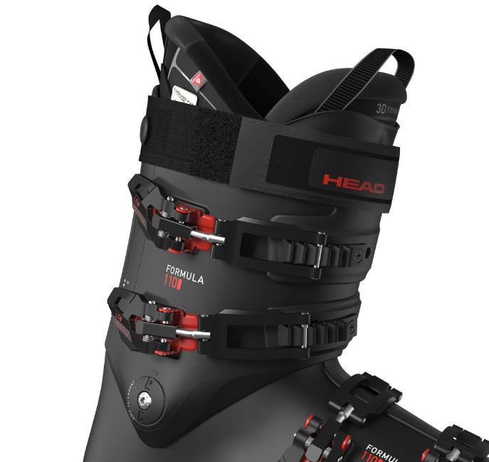 фото Ботинки горнолыжные head 21-22 formula 110 black/red