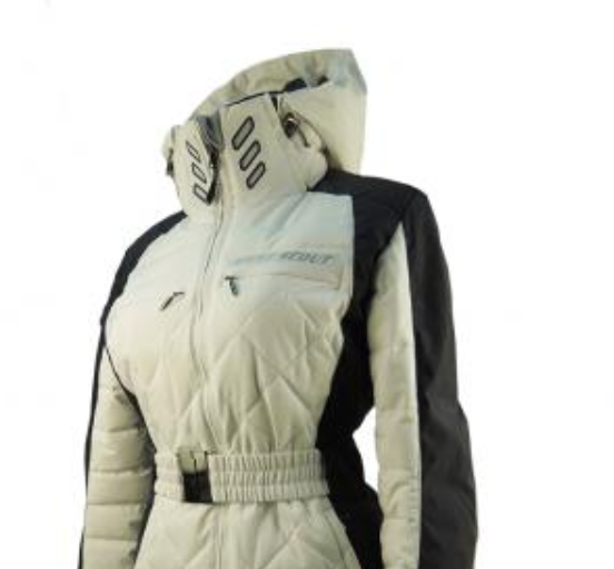 Куртка горнолыжная West Scout GKW 362 00100 White/Black W, цвет белый-черный, размер 40 36200100 - фото 3
