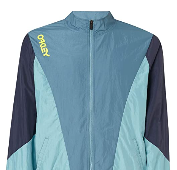 Oakley 19 20 Nylon Track Jacket Alien Blue