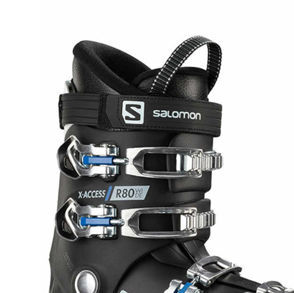 Ботинки горнолыжные Salomon 19-20 X Access R80 Wide Black/Anthracite, цвет черный, размер 31,0/31,5 см L40877200 - фото 5