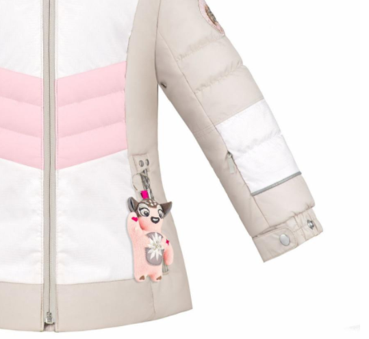 Куртка горнолыжная Poivre Blanc 20-21 Ski Jacket Multico Grey, цвет серый, размер 92 см 279636-9170001 - фото 3