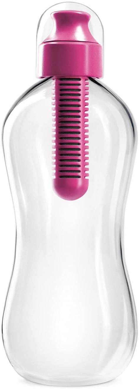 Спортивная бутылка для воды с фильтром Bobble Filtered Water Bottle Magenta W/Hanger фильтр бутылка аквафор очистка от хлора примесей сменная насадка розовая
