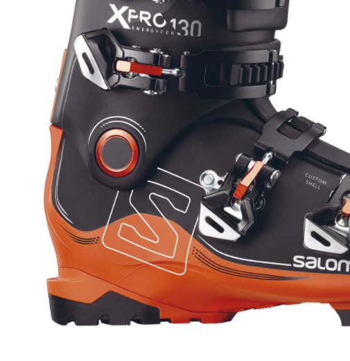 фото Ботинки горнолыжные salomon 17-18 x pro 130 black/orange