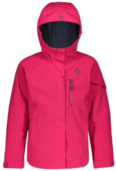 Куртка горнолыжная Scott Jacket G's Vertic Virtual Pink куртка горнолыжная scott jacket w s terrain dryo eclipse blue bermuda blue