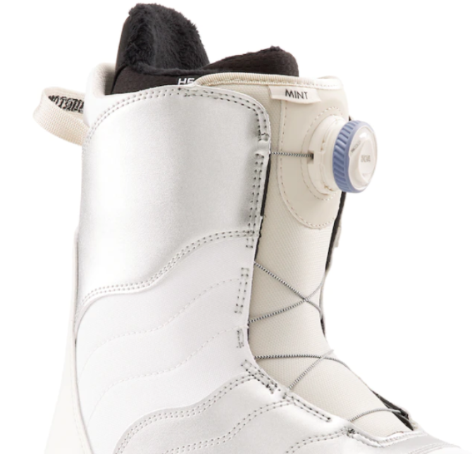 Ботинки сноубордические Burton 21-22 Mint Boa Stout White/Glitter, цвет белый, размер 41,5 EUR 13177107100 - фото 3