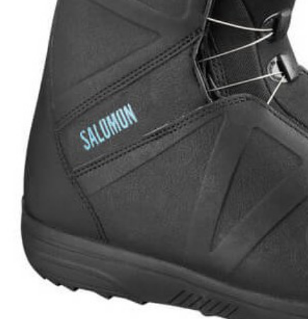 Ботинки сноубордические Salomon 20-21 Faction Rtl Boa Black/Bk/Blue, цвет черный, размер 37,0 EUR L41012600 - фото 4