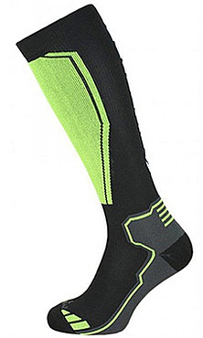 Носки горнолыжные Blizzard Compress 85 Ski Socks Black/Yellow
