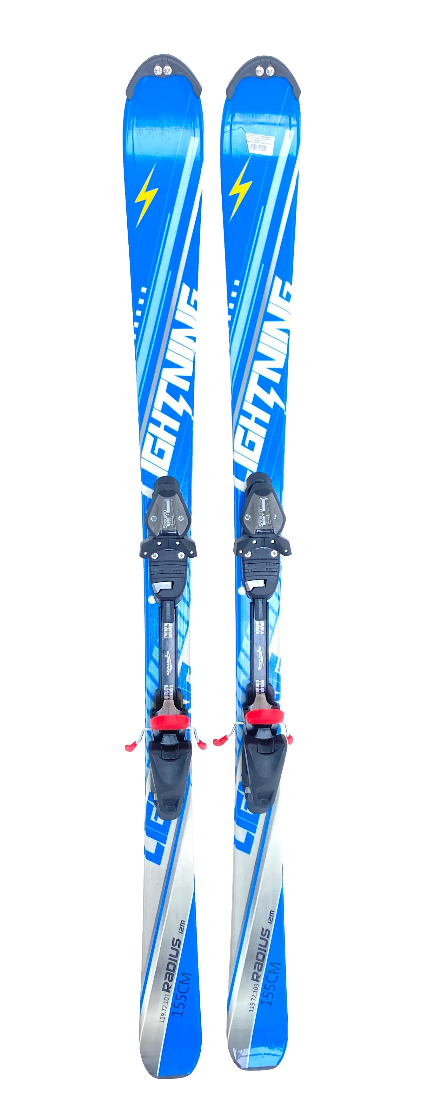 Горные лыжи с креплениями Lightning Xwing 72 Blue/White + кр. Snoway SX 10 горные машины карьеров