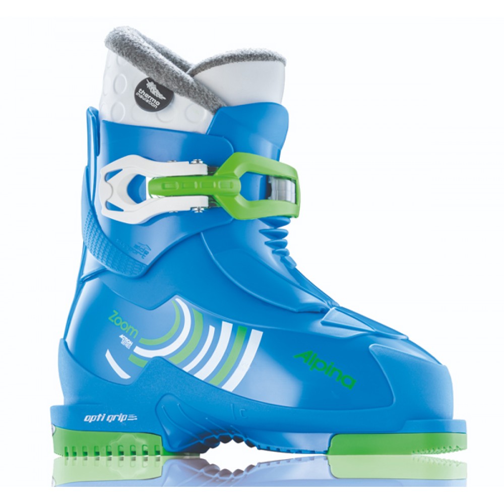 Ботинки горнолыжные Alpina Zoom Action Kids BlueGreen 3273₽