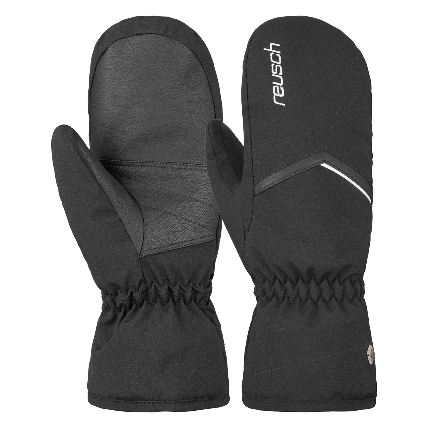 фото Варежки reusch 24-25 marisa mitten black/white