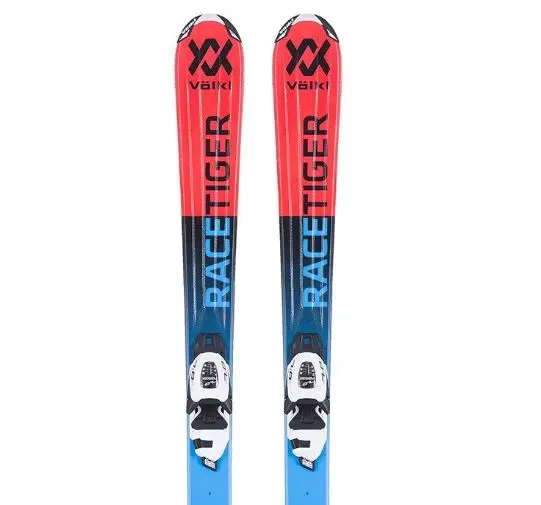 Горные лыжи с креплениями Volkl 17-18 Junior Racetiger GS +
